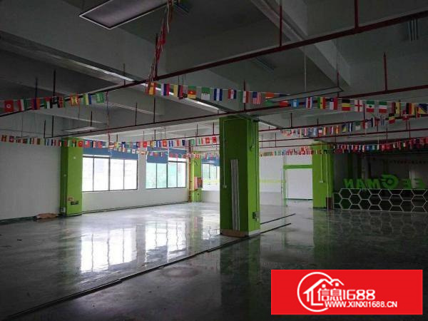 李朗带装修厂房出租五六楼每层1700平米