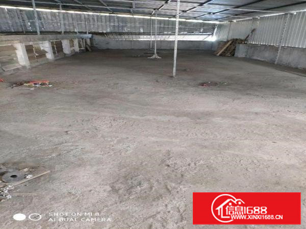 二楼厂房出租，实用面积450平。