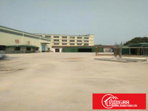 龙岗重工一楼钢构厂房10米高6000平方空地三千平