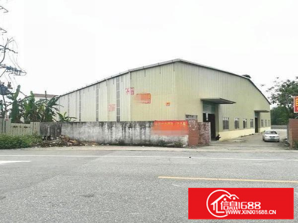 一线大路边、独院，顺德大良5400平方简易厂房出租