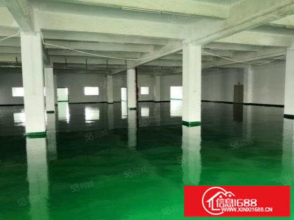 观澜新田楼上全新地坪漆1680平米随时可看