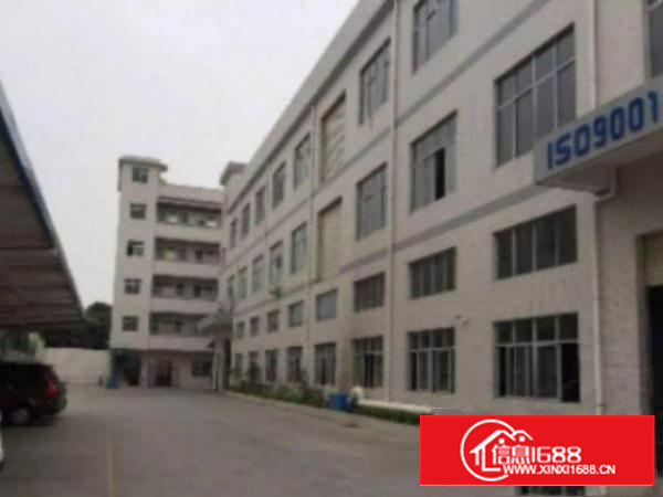 万江工业园标准厂房3楼出租现成地坪漆办公室整层3000