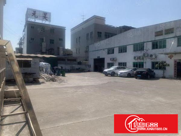 原房东无公摊!清湖头单一层独院3000平厂房出租，空地大