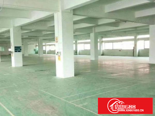 里水洲村工业区分租二楼1380平方，办公室装修，带有地坪漆！