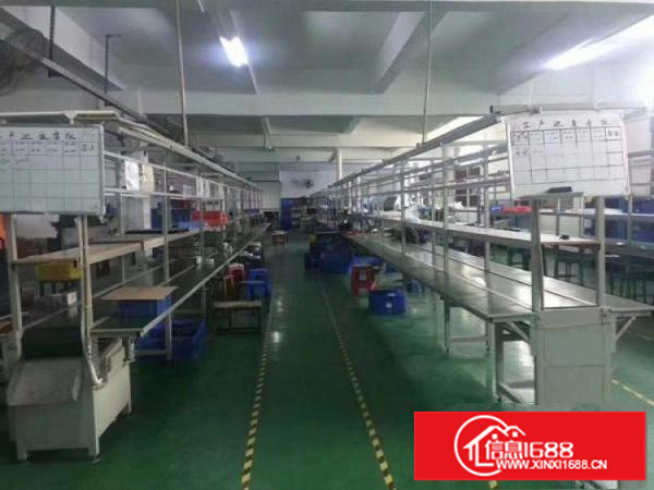 横岗安良沙荷路边二楼1500平方带办公室装修厂房出