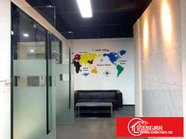 龙岗区横岗地铁站旁边精装修办公室500平价格出钱就租。