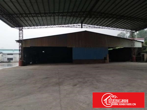 靠马路，可做废品打包！长安钢结构独院厂房2300平，