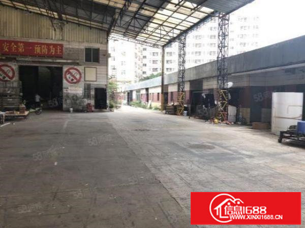 龙华区观澜大富独门独院10米高钢结构厂房出租3850平方