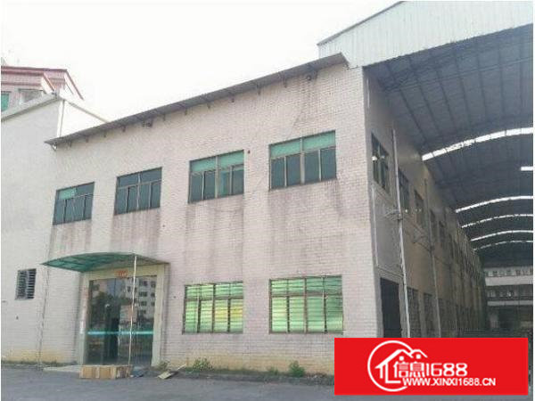 平湖白泥坑标准二楼厂房面积2100平出租水电齐全空地大