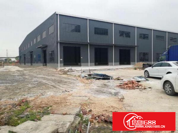 全新钢构12米高带红本带牛角4200平方可分租