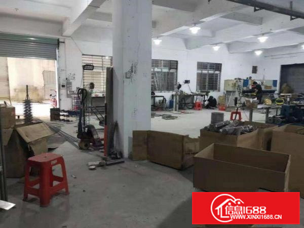 虎门龙眼新空出一楼500平厂房出租精装修水电齐全