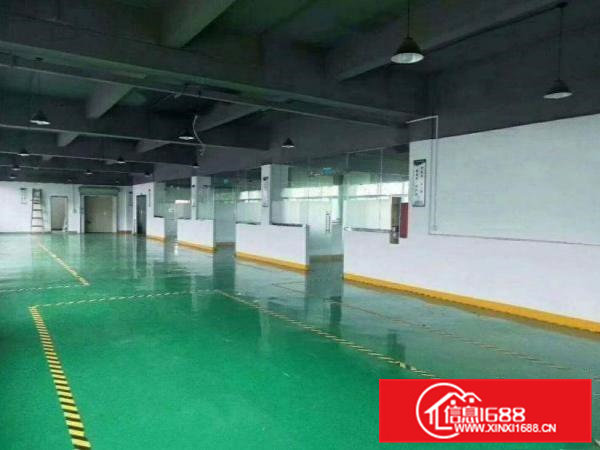 凫山工业区原房东，一楼厂房500平出租，全新地坪漆