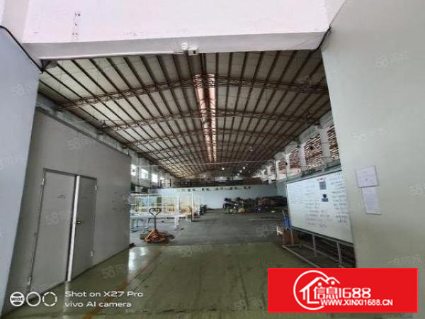 塘厦大坪单一层钢构2000平厂房招租！带卸货平台，滴水10米