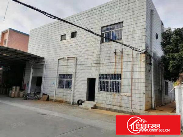 大岭山2层小独栋600平方厂房出租，整栋农民房小面积水电齐全