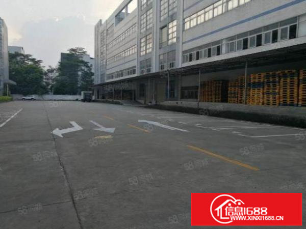 龙岗坪地国际低碳城6米高一楼3000平方带卸货平台厂房出租