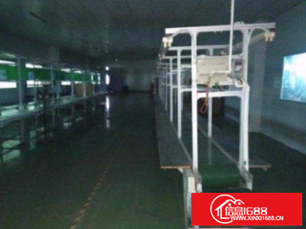 龙岗平湖工业区原房东标准厂房楼上1200平2带装修水电齐全