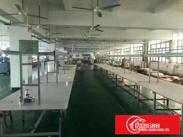 长安乌沙楼上精装修650平方厂房现成流水线，是电子烟行业首选
