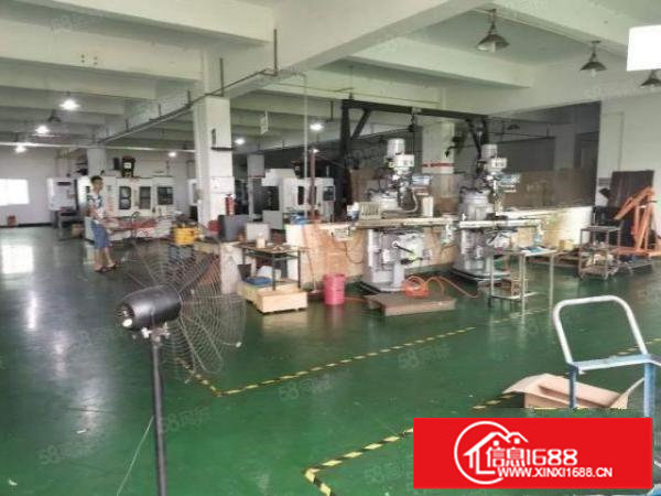 原房东！全新地坪漆！龙岗同乐2楼1000平精装修厂房出租