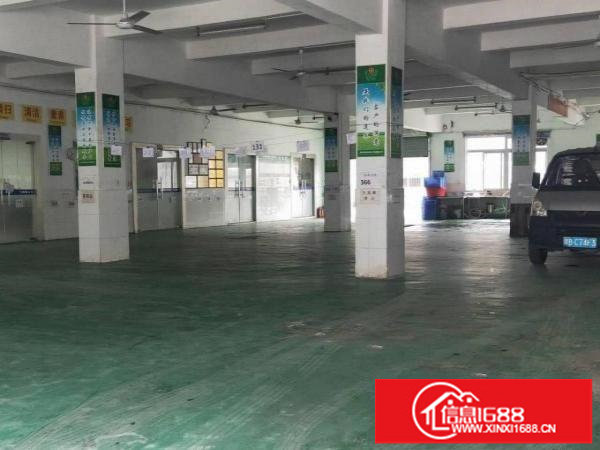 龙岗南联工业区新空出原房东标准厂房一楼1100方！