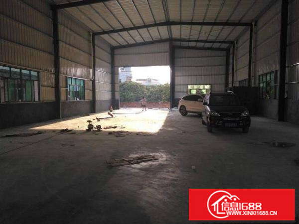 沥林高速出口旁500米360平全新钢构招租