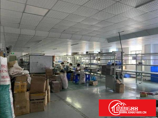 出租龙岗区同乐新出可以做电池标准厂房楼上860平方精装修办公