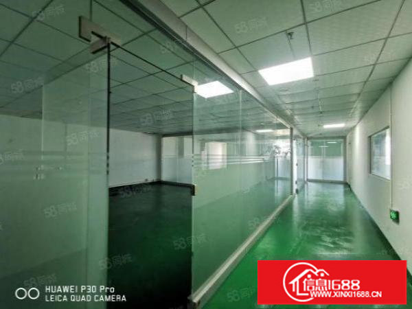 龙岗嶂背新出原房东精装修厂房950平实面积出租带装修办公室