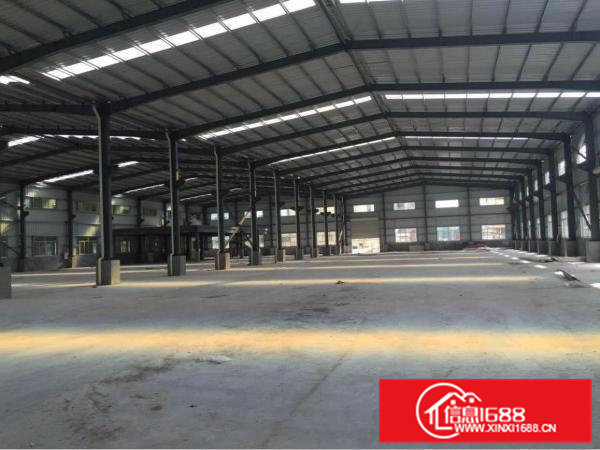 9米高独院钢构厂房招租