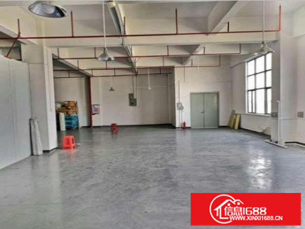 福永聚福业主直租一楼600平精装修厂房，采光好，通风好