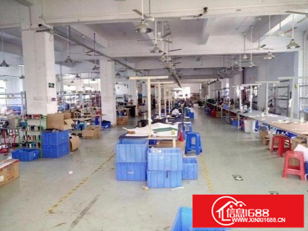 深圳平湖手袋皮具厂房出租1700平方好招工