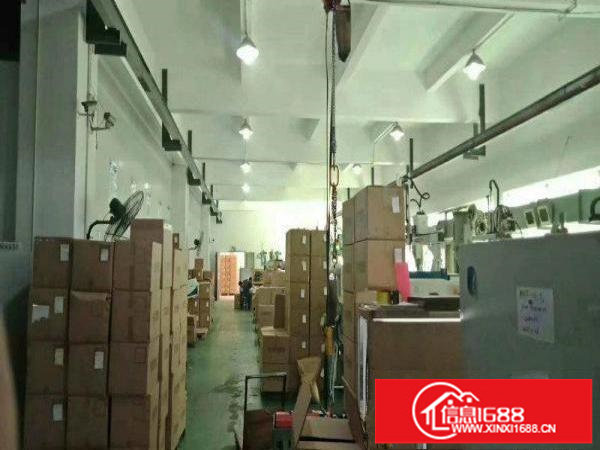 出租龙岗区平湖一楼1200平米现成装修带航车厂房