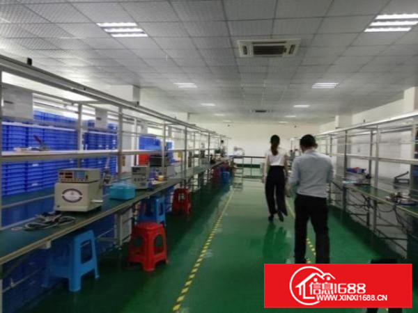 官窑村工业区1楼760平精装修厂房出租，配电大