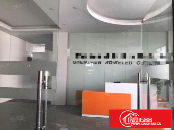 坪山原房东楼上1000平带装修厂房出租无转让费！