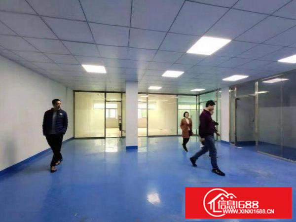 横岗万利路三楼厂房350平现成装修适合电商贸易办公