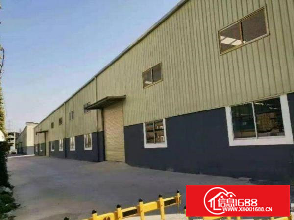 重河750平方钢构铁皮厂房仓库出租滴水高度7米