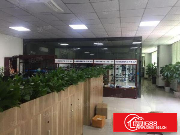 沙三西环路边楼上带装修800平形象好