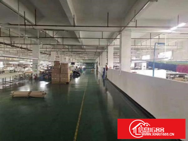 大浪商业中心旁楼上2850平带装修厂房出租