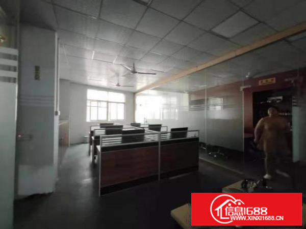 红本！龙岗爱联原房东厂房1200平出租带装修租18