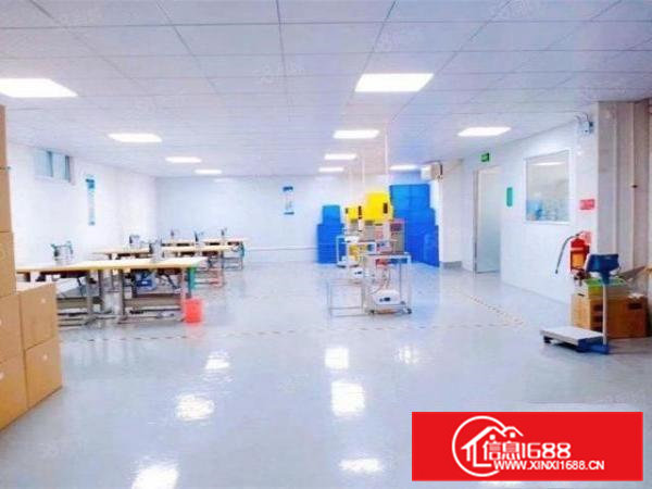 黄江近深圳新出楼上厂房650方精装修水电齐全无装让费可分组