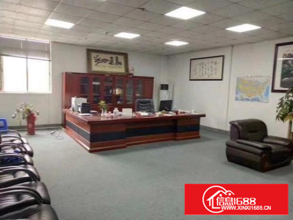 房东直租沙井后亭楼上650平带装修厂房招租