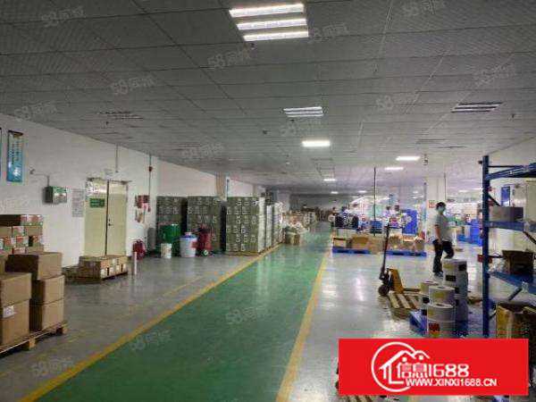 畅兴现有2楼2500方厂房现成装修配套齐全只租9元A