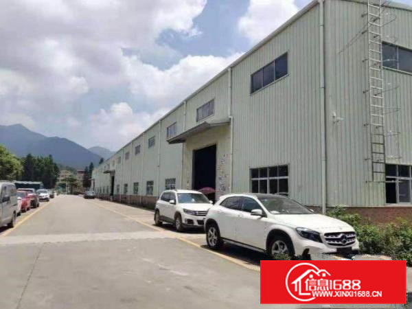 田饶步新出单一层滴水8米钢构1000平厂房出租