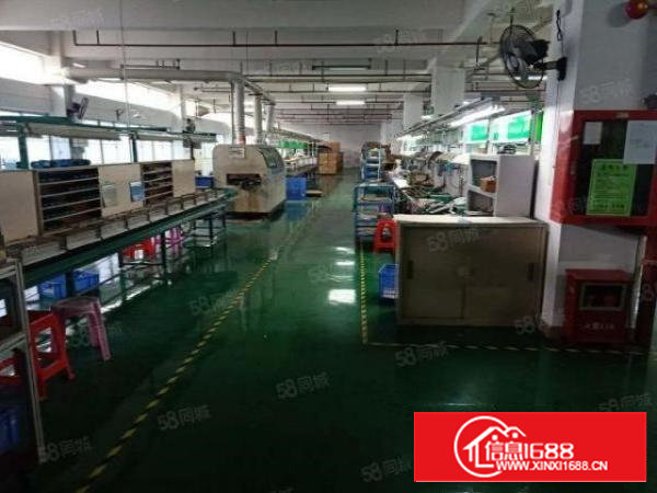 沙井镇和一工业区三楼2000平带精装修厂房出租价格便宜