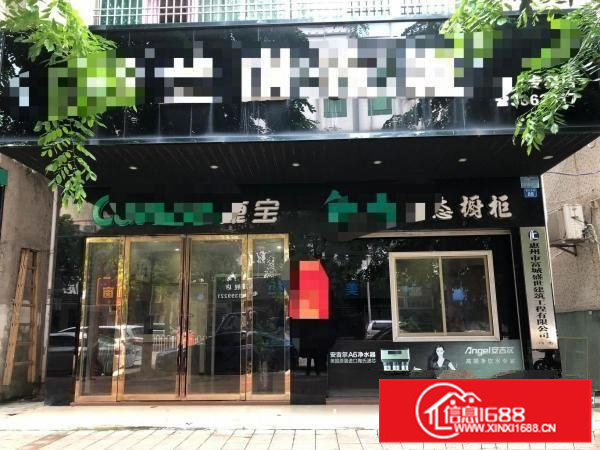 出租惠阳淡水独立楼占地120平6层大路边1楼商铺