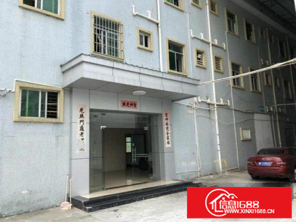 桥头新出楼上标准厂房分租400平方，带电梯价格便宜