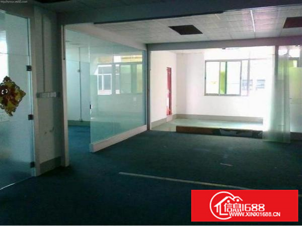 石岩198平方238平方厂房出租玻璃隔墙可做办公