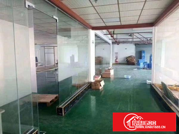 新出二楼800平，豪华装修厂房出租