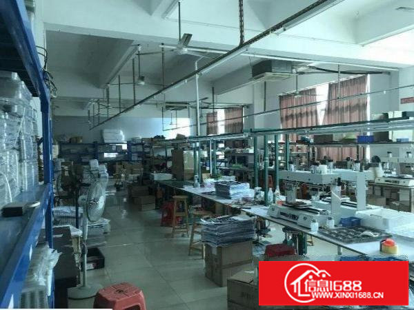 平湖高新区原房东红本1700平花园厂房招租可分租