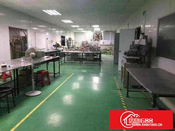 盐田标准厂房二楼790平米带装修办公水电齐全