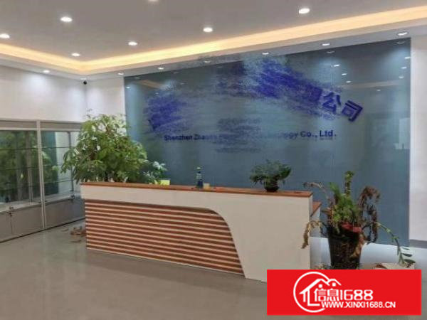 福永和平楼上1100平米带装修厂房出租