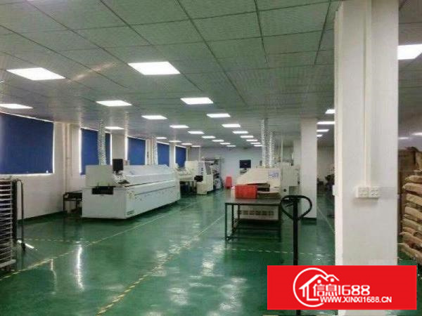 龙岗中心城南联地铁口2500平带装修厂房出租